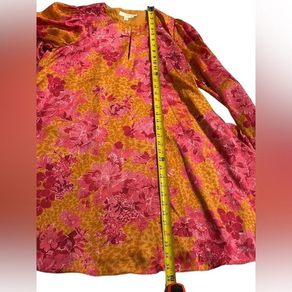 TED BAKER Floral Print Mini Dress US Size 6 - Picture 8 of 14